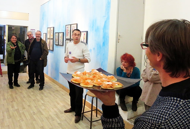 Exposition vernissage Patrick Salducci janvier 2015