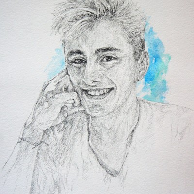 Portrait au crayon