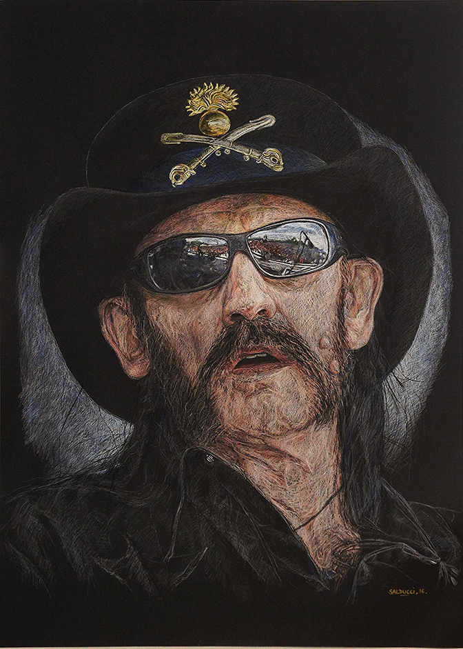 portraitiste marsseille Lemmy Kilmister