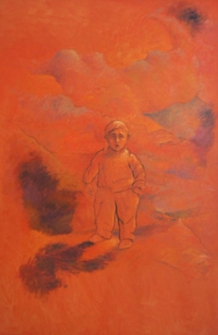 1991 Huile sur toile 146 97cm