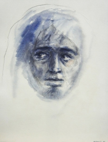 1994 crayon,aquarelle, gouache 29 21cm