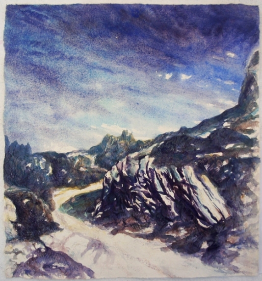 1996 aquarelle 26 25 cm