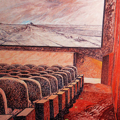 Peinture salle de cinéma Patrick Salducci