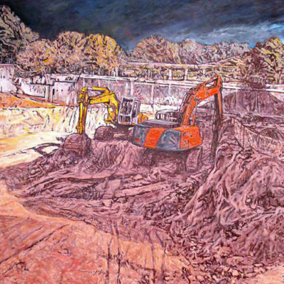 Grue peinture Patrick Salducci