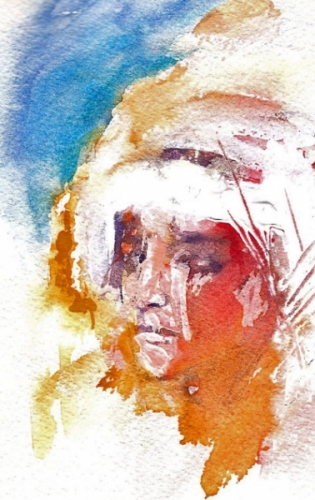 2008 aquarelle, gouache