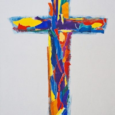 chritian art cross Patrick Salducci