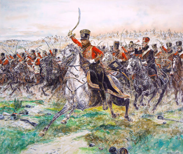 aquarelle Soldat Napoléon