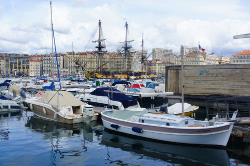 l'Hermione Vieux Port Marseille