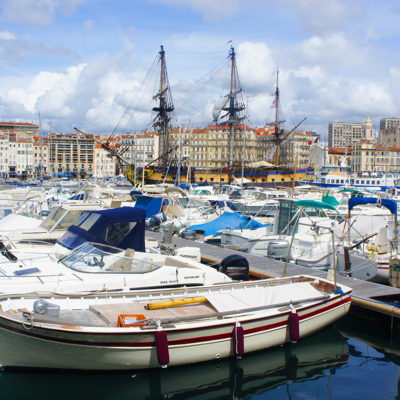 l'Hermione Vieux Port Marseille