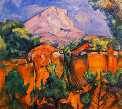 Reproduction Cezanne Ste Victoire